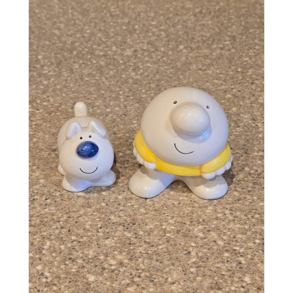 Vintage 1979 Ziggy and Fuzz Salt and Pepper Shakers Tom Wilson Collectible